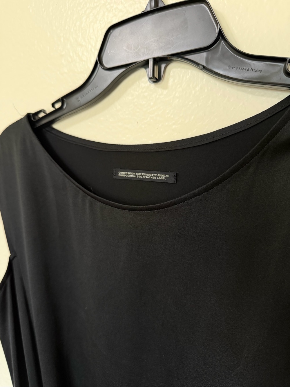 Yohji Yamamoto little Black Sleeveless midi silk goth dress made in Japan - Picture 8 of 9